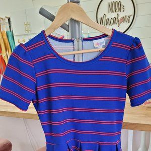 Blue & Orange Cute Dress